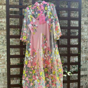 NWT Marie by Victoria Dunn caftan / midi dress medium